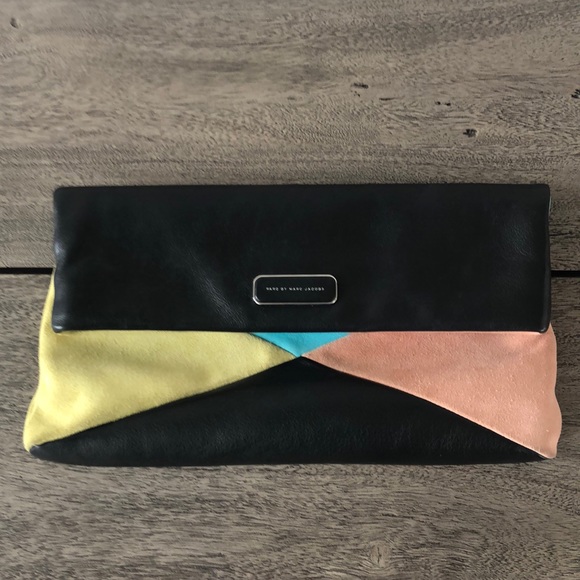 Marc By Marc Jacobs Handbags - 💯Marc by Marc Jacobs Patchwork Fold-Over Clutch